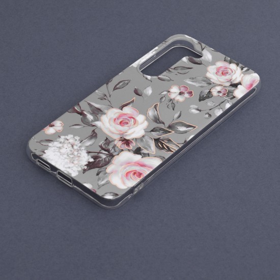 Husa pentru Samsung Galaxy S23 Plus - Techsuit Marble Series - Bloom of Ruth Gray