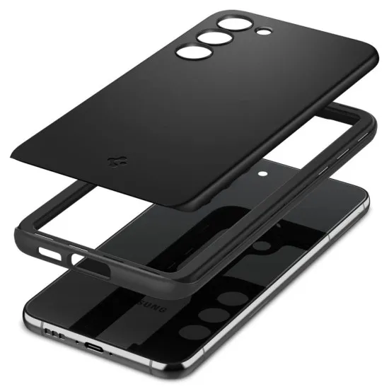 Husa pentru Samsung Galaxy S23 - Spigen Thin Fit - Black Husa pentru Samsung Galaxy S23 - Spigen Thin Fit - Black