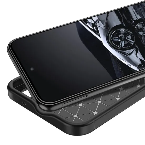 Husa pentru Samsung Galaxy S23 - Techsuit CarbonFiber - Black Husa pentru Samsung Galaxy S23 - Techsuit CarbonFiber - Black