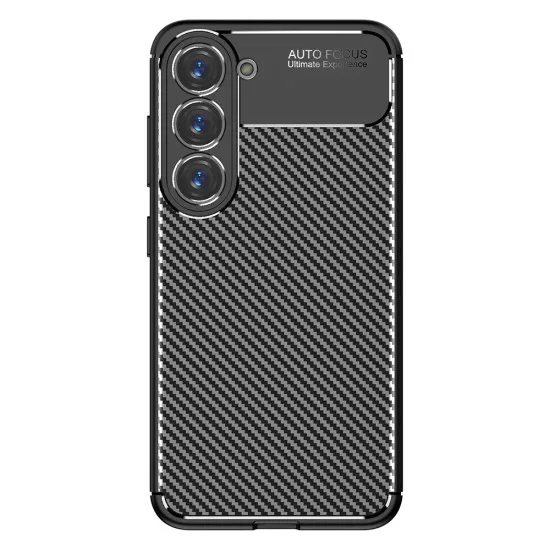 Husa pentru Samsung Galaxy S23 - Techsuit CarbonFiber - Black Husa pentru Samsung Galaxy S23 - Techsuit CarbonFiber - Black