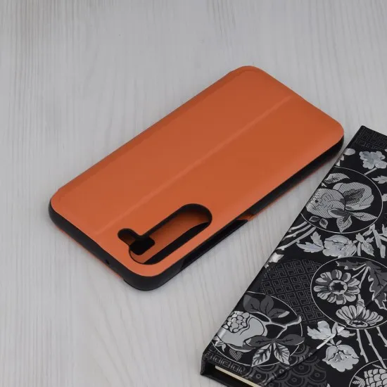 Husa pentru Samsung Galaxy S23 - Techsuit eFold Series - Orange Husa pentru Samsung Galaxy S23 - Techsuit eFold Series - Orange