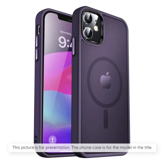 Husa pentru Samsung Galaxy S23 - Techsuit HaloFrost MagSafe Series - Deep Purple Husa pentru Samsung Galaxy S23 - Techsuit HaloFrost MagSafe Series - Deep Purple