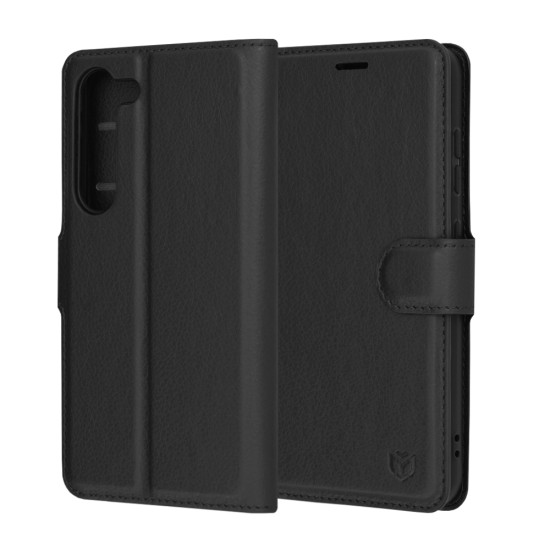 Husa pentru Samsung Galaxy S23 - Techsuit Leather Folio - Black