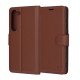 Husa pentru Samsung Galaxy S23 - Techsuit Leather Folio - Brown