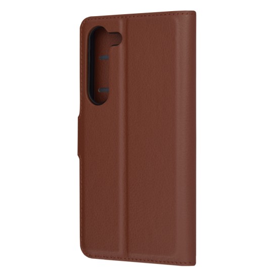 Husa pentru Samsung Galaxy S23 - Techsuit Leather Folio - Brown