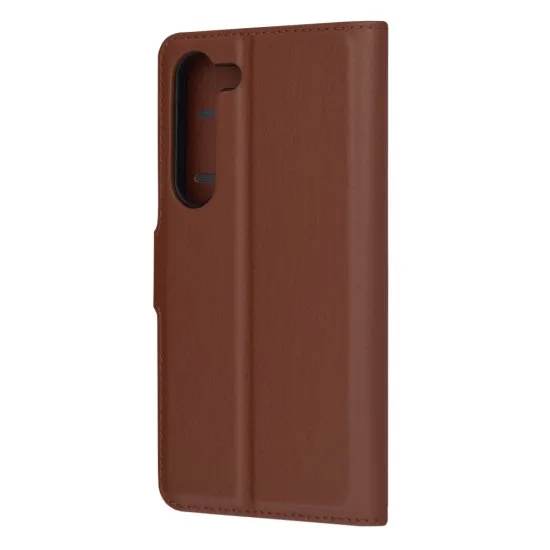 Husa pentru Samsung Galaxy S23 - Techsuit Leather Folio - Brown Husa pentru Samsung Galaxy S23 - Techsuit Leather Folio - Brown