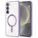 Husa pentru Samsung Galaxy S23 - Techsuit Luxury Crystal MagSafe - Light Purple Husa pentru Samsung Galaxy S23 - Techsuit Luxury Crystal MagSafe - Light Purple