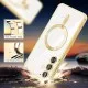 Husa pentru Samsung Galaxy S23 - Techsuit Luxury Crystal MagSafe - Light Purple Husa pentru Samsung Galaxy S23 - Techsuit Luxury Crystal MagSafe - Light Purple