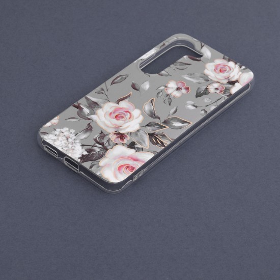 Husa pentru Samsung Galaxy S23 - Techsuit Marble Series - Bloom of Ruth Gray