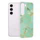 Husa pentru Samsung Galaxy S23 - Techsuit Marble Series - Green Hex