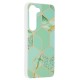 Husa pentru Samsung Galaxy S23 - Techsuit Marble Series - Green Hex