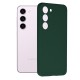 Husa pentru Samsung Galaxy S23 - Techsuit Soft Edge Silicone - Dark Green