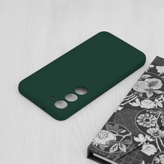 Husa pentru Samsung Galaxy S23 - Techsuit Soft Edge Silicone - Dark Green