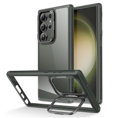 Husa pentru Samsung Galaxy S23 Ultra - ESR Classic Kickstand - Clear Green Husa pentru Samsung Galaxy S23 Ultra - ESR Classic Kickstand - Clear Green