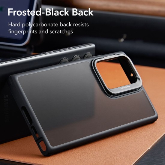 Husa pentru Samsung Galaxy S23 Ultra - ESR Classic Kickstand - Frosted Black