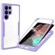 Husa pentru Samsung Galaxy S23 Ultra + Folie - Techsuit ColorVerse 360 Series - Purple