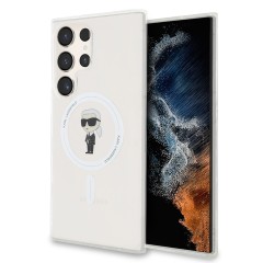 Husa pentru Samsung Galaxy S23 Ultra - Karl Lagerfeld IML MagSafe (KLHMS23LHFCKNOT) - Transparent Ikonik Husa pentru Samsung Galaxy S23 Ultra - Karl Lagerfeld IML MagSafe (KLHMS23LHFCKNOT) - Transparent Ikonik