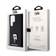 Husa pentru Samsung Galaxy S23 Ultra (KLHCS23LSMHKNPK) - Karl Lagerfeld Silicone - Ikonik Metal Pin