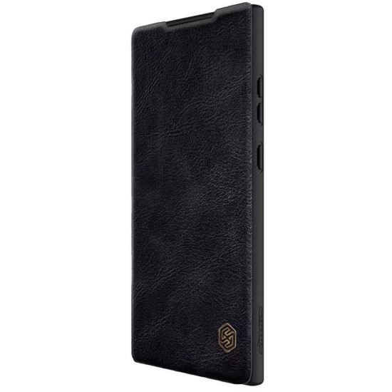 Husa pentru Samsung Galaxy S23 Ultra - Nillkin QIN Leather Pro Case - Black