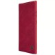 Husa pentru Samsung Galaxy S23 Ultra - Nillkin QIN Leather Pro Case - Red