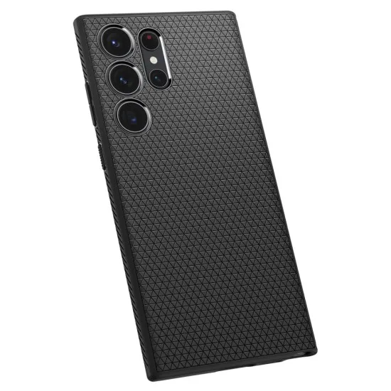 Husa pentru Samsung Galaxy S23 Ultra - Spigen Liquid Air - Matte Black Husa pentru Samsung Galaxy S23 Ultra - Spigen Liquid Air - Matte Black