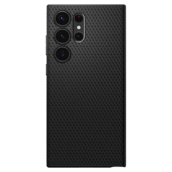 Husa pentru Samsung Galaxy S23 Ultra - Spigen Liquid Air - Matte Black Husa pentru Samsung Galaxy S23 Ultra - Spigen Liquid Air - Matte Black