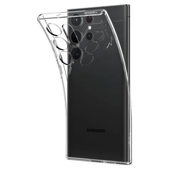 Husa pentru Samsung Galaxy S23 Ultra - Spigen Liquid Crystal - Clear Husa pentru Samsung Galaxy S23 Ultra - Spigen Liquid Crystal - Clear