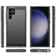 Husa pentru Samsung Galaxy S23 Ultra - Techsuit Carbon Silicone - Black Husa pentru Samsung Galaxy S23 Ultra - Techsuit Carbon Silicone - Black