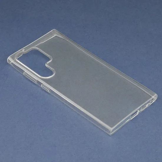 Husa pentru Samsung Galaxy S23 Ultra - Techsuit Clear Silicone - Transparent Husa pentru Samsung Galaxy S23 Ultra - Techsuit Clear Silicone - Transparent