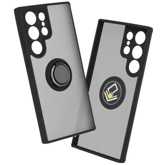 Husa pentru Samsung Galaxy S23 Ultra - Techsuit Glinth - Black Husa pentru Samsung Galaxy S23 Ultra - Techsuit Glinth - Black