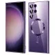 Husa pentru Samsung Galaxy S23 Ultra - Techsuit Luxury Crystal MagSafe - Light Purple Husa pentru Samsung Galaxy S23 Ultra - Techsuit Luxury Crystal MagSafe - Light Purple