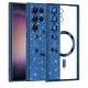 Husa pentru Samsung Galaxy S23 Ultra - Techsuit Luxury Glitter MagSafe - Deep Blue Husa pentru Samsung Galaxy S23 Ultra - Techsuit Luxury Glitter MagSafe - Deep Blue