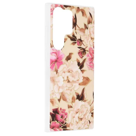Husa pentru Samsung Galaxy S23 Ultra - Techsuit Marble Series - Mary Berry Nude Husa pentru Samsung Galaxy S23 Ultra - Techsuit Marble Series - Mary Berry Nude