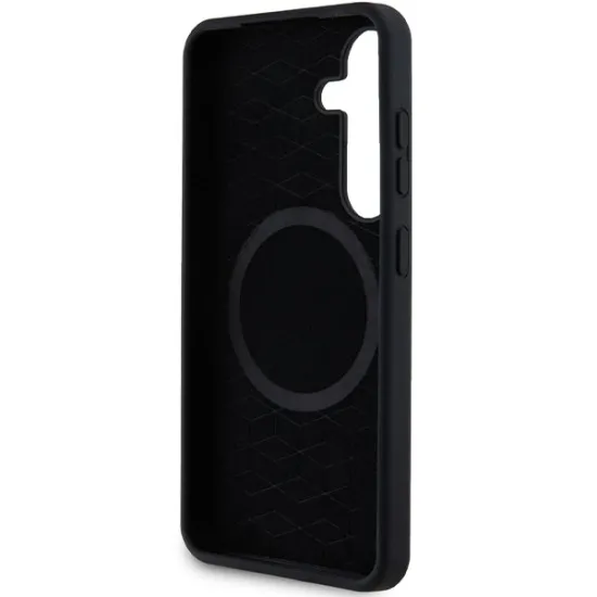 Husa pentru Samsung Galaxy S24 - BMW Hardcase M Silicone Printed Ring MagSafe (BMHMS24S23SROK) - Black Husa pentru Samsung Galaxy S24 - BMW Hardcase M Silicone Printed Ring MagSafe (BMHMS24S23SROK) - Black
