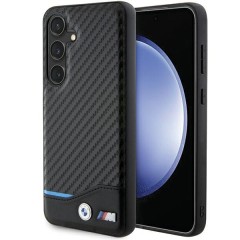 Husa pentru Samsung Galaxy S24 - BMW Leather Carbon (BMHCS24S22NBCK) - Black Husa pentru Samsung Galaxy S24 - BMW Leather Carbon (BMHCS24S22NBCK) - Black