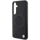 Husa pentru Samsung Galaxy S24 - BMW Signature Leather Half Textured & Circle MagSafe (BMHMS24S23RTPK) - Black Husa pentru Samsung Galaxy S24 - BMW Signature Leather Half Textured & Circle MagSafe (BMHMS24S23RTPK) - Black