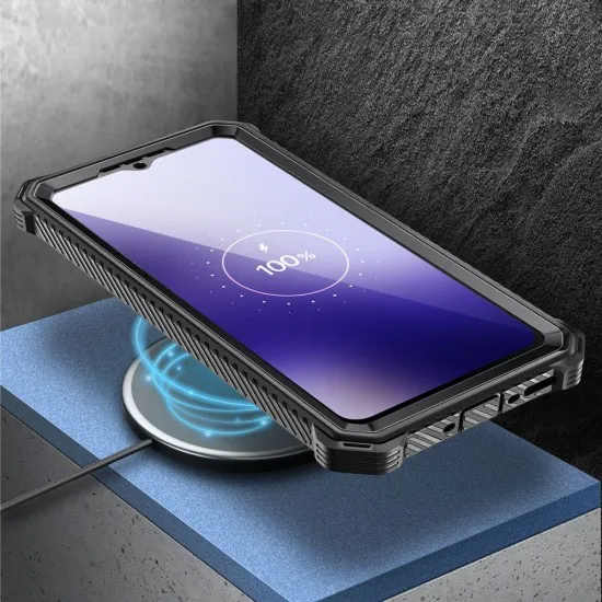 Husa pentru Samsung Galaxy S24 FE + Folie - I-Blason Armorbox - Black Husa pentru Samsung Galaxy S24 FE + Folie - I-Blason Armorbox - Black