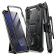 Husa pentru Samsung Galaxy S24 FE + Folie - I-Blason Armorbox - Black