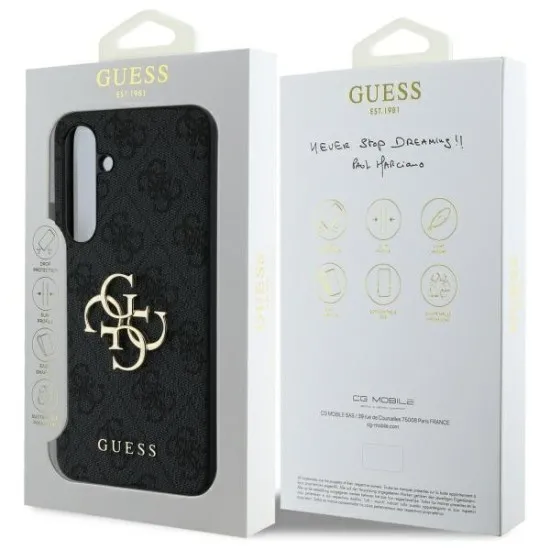 Husa pentru Samsung Galaxy S24 FE - Guess Hardcase 4G Big Logo (GUHCS24FE4GMGGR) - Grey Husa pentru Samsung Galaxy S24 FE - Guess Hardcase 4G Big Logo (GUHCS24FE4GMGGR) - Grey