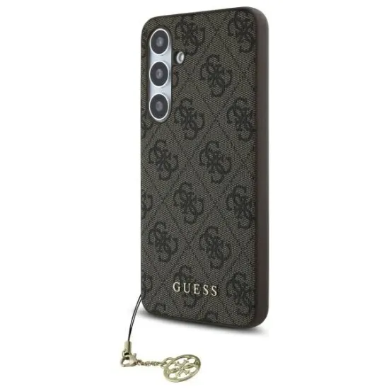 Husa pentru Samsung Galaxy S24 FE - Guess Hardcase 4G Charms Collection (GUHCS24FEGF4GBR) - Brown Husa pentru Samsung Galaxy S24 FE - Guess Hardcase 4G Charms Collection (GUHCS24FEGF4GBR) - Brown