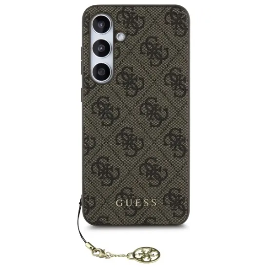 Husa pentru Samsung Galaxy S24 FE - Guess Hardcase 4G Charms Collection (GUHCS24FEGF4GBR) - Brown Husa pentru Samsung Galaxy S24 FE - Guess Hardcase 4G Charms Collection (GUHCS24FEGF4GBR) - Brown