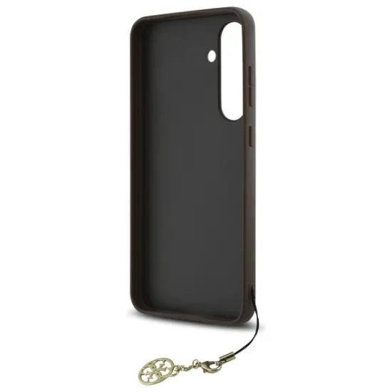 Husa pentru Samsung Galaxy S24 FE - Guess Hardcase 4G Charms Collection (GUHCS24FEGF4GBR) - Brown Husa pentru Samsung Galaxy S24 FE - Guess Hardcase 4G Charms Collection (GUHCS24FEGF4GBR) - Brown