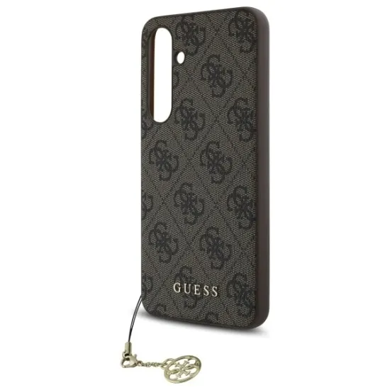 Husa pentru Samsung Galaxy S24 FE - Guess Hardcase 4G Charms Collection (GUHCS24FEGF4GBR) - Brown Husa pentru Samsung Galaxy S24 FE - Guess Hardcase 4G Charms Collection (GUHCS24FEGF4GBR) - Brown