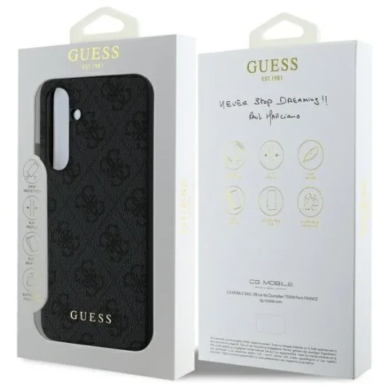 Husa pentru Samsung Galaxy S24 FE - Guess Hardcase 4G Charms Collection (GUHCS24FEGF4GGR) - Grey Husa pentru Samsung Galaxy S24 FE - Guess Hardcase 4G Charms Collection (GUHCS24FEGF4GGR) - Grey
