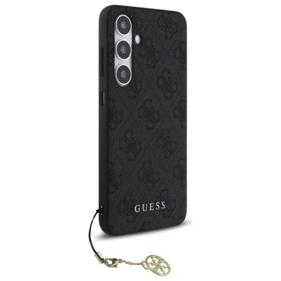 Husa pentru Samsung Galaxy S24 FE - Guess Hardcase 4G Charms Collection (GUHCS24FEGF4GGR) - Grey Husa pentru Samsung Galaxy S24 FE - Guess Hardcase 4G Charms Collection (GUHCS24FEGF4GGR) - Grey