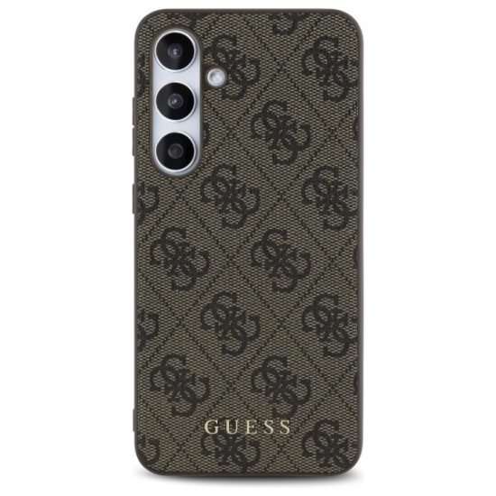 Husa pentru Samsung Galaxy S24 FE - Guess Hardcase 4G Classic (GUHCS24FEG4GFBR) - Brown