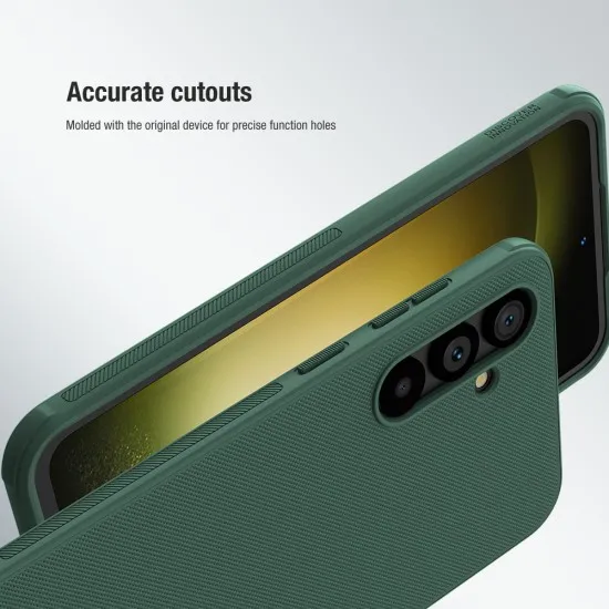 Husa pentru Samsung Galaxy S24 FE - Nillkin Super Frosted Shield Pro - Deep Green Husa pentru Samsung Galaxy S24 FE - Nillkin Super Frosted Shield Pro - Deep Green
