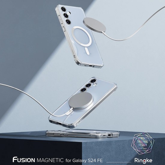 Husa pentru Samsung Galaxy S24 FE - Ringke Fusion MagSafe - Clear