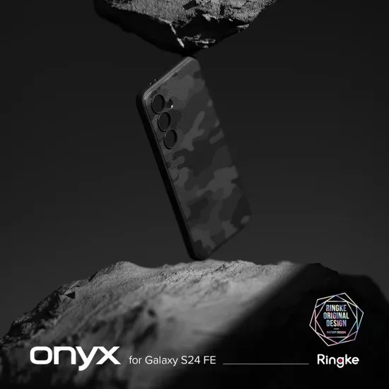 Husa pentru Samsung Galaxy S24 FE - Ringke Onyx Design - Camo Black