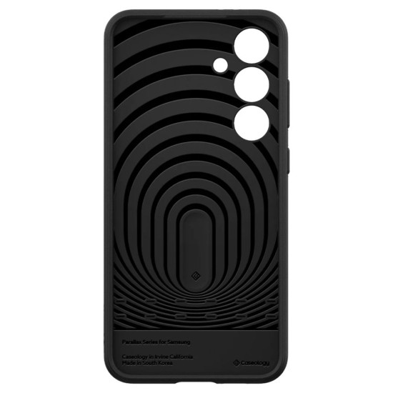 Husa pentru Samsung Galaxy S24 FE - Spigen Caseology Parallax - Matte Black